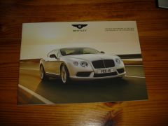 Prospekt BENTLEY CONTINENTAL GT V8 & CONTINENTAL GT V8 S 2015