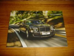 BENTLEY MULSANNE & MULSANNE SPEED 2014 brochure