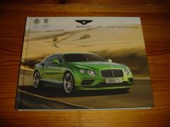 Prospekt BENTLEY CONTINENTAL GT 2013 BENTLEY CONTINENTAL GT 2013 brochure