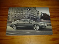 Prospekt BENTLEY FLYING SPUR 2013 BENTLEY FLYING SPUR 2013 brochure