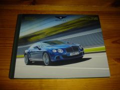 Prospekt BENTLEY CONTINENTAL GT SPEED 2012