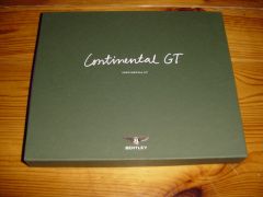 Prospekt BENTLEY CONTINENTAL GT 2010 BENTLEY CONTINENTAL GT 2010 brochure