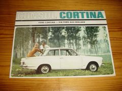 FORD CORTINA 1964 brochure