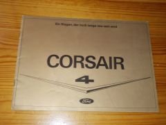 FORD CORSAIR V4 1966 brochure