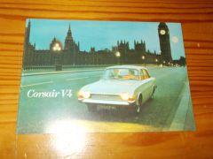 FORD CORSAIR V4 1967 BROCHURE