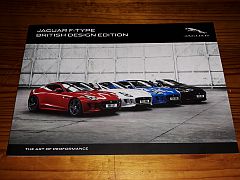 JAGUAR F-TYPE BRITISH DESIGN EDITION 2016 brochure