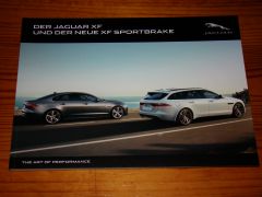 JAGUAR XF & XF SPORTBRAKE 2017 brochure