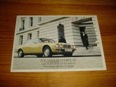 DAIMLER DOUBLE SIX & SOVEREIGN brochure