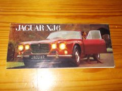 JAGUAR XJ6 brochure