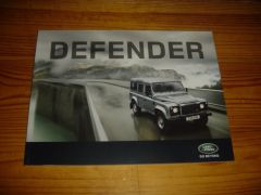 LAND ROVER DEFENDER 2012 brochure