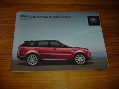 RANGE ROVER SPORT 2013 brochure