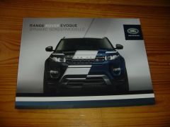 RANGE ROVER EVOQUE DYNAMIC 2013 brochure