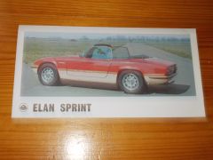 LOTUS ELAN SPRINT - 1970 BROCHURE