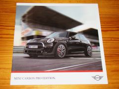 MINI CARBON PRO EDITION brochure