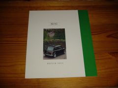 MINI BRITISCH OPEN 1995 brochure