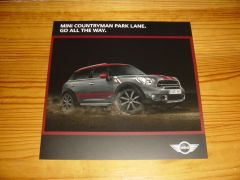 MINI COUNTRYMAN PARK LANE 2015 brochure