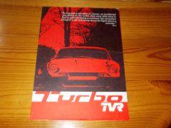 TVR TURBO 1976 BROCHURE