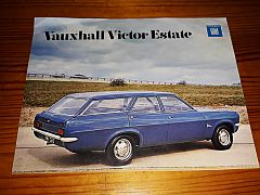 VAUXHALL VICTOR ESTATE BROCHURE PROSPEKT VAUXHALL VICTR ESTATE