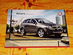 Prospekt VAUXHALL ANTARA 2008 brochure