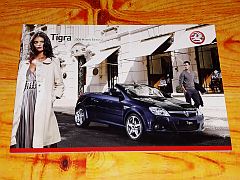 Prospekt VAUXHALL TIGRA 2008 brochure