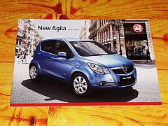 Prospekt VAUXHALL AGILA 2008 brochure