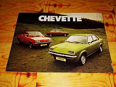 Prospekt VAUXHALL CHEVETTE brochure