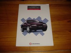 Prospekt VAUXHALL CALIBRA SE3 SPECIAL EDITION 1994