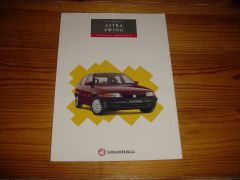 Prospekt VAUXHALL ASTRA SWING 1994