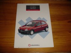 Prospekt VAUXHALL CORSA SWING 1994