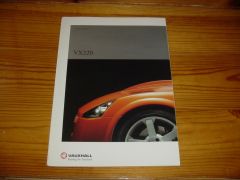 Prospekt VAUXHALL VX220 1999 VAUXHALL VX220 1999 brochure