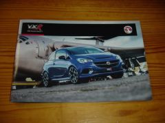 VAUXHALL VXR 2016 brochure