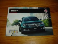 Prospekt VAUXHALL INSIGNIA 2015 VAUXHALL INSIGNIA 2015 brochure