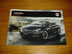 Prospekt VAUXHALL CASCADA 2016 VAUXHALL CASCADA 2016 brochure