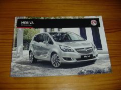Prospekt VAUXHALL MERIVA 2016 VAUXHALL MERIVA 2016 brochure
