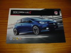 VAUXHALL CORSA VXR 2015 brochure