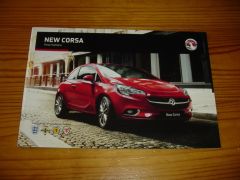Prospekt VAUXHALL CORSA 2014 VAUXHALL CORSA 2014 brochure