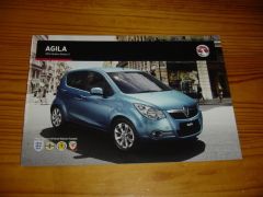 Prospekt VAUXHALL AGILA 2014 VAUXHALL AGILA 2014 brochure