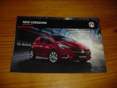 VAUXHALL CORSA VAN 2016 brochure