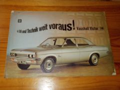 Prospekt VAUXHALL VICTOR 1967 VAUXHALL VICTOR 1967 brochure