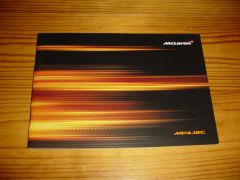 Prospekt McLAREN MP4 12C 2011 McLAREN MP4 12C 2011 brochure