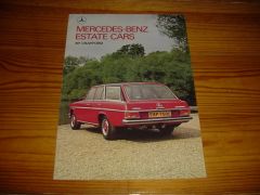 MERCEDES W115 ESTATE BROCHURE