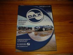 DAX RUSH & TOJEIRO brochure