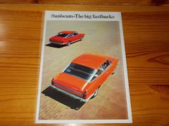 SUNBEAM RAPIER BROCHURE