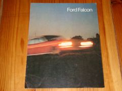 Prospekt Ford Falcon Ford Falcon brochure