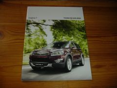 Prospekt HOLDEN CAPTIVA 7 2013 HOLDEN CAPTIVA 7 2013 brochure