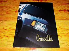CHEVROLET CHEVETTE 1993 BROCHURE
