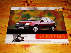 CHEVROLET KADETT GLS brochure