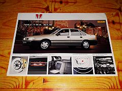 CHEVROLET VECTRA GLS brochure