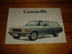 CHEVROLET CARAVAN 1980 BROCHURES