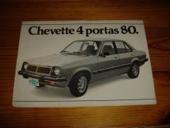 CHEVROLET CHEVETTE 4 PORTAS 1980 brochure